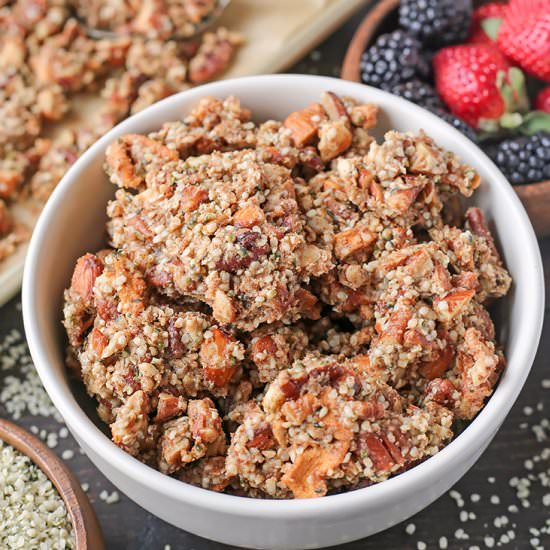Paleo Caramel Apple Granola
