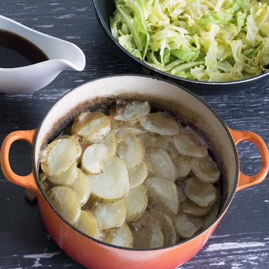 Vegan Lancashire hot pot