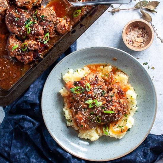 Slow Cooker Lemon Chicken & Potato