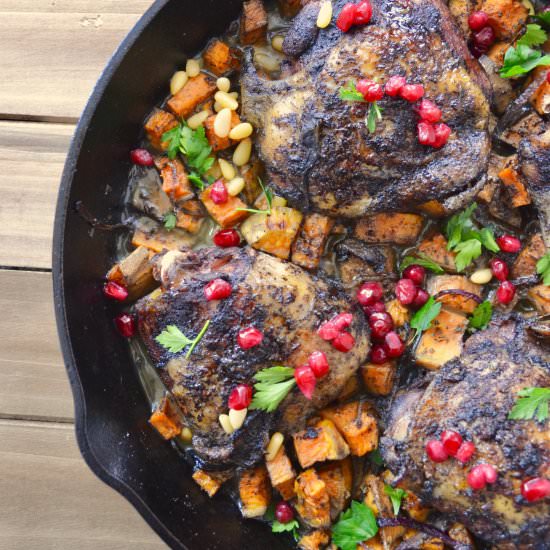 Pomegranate Chicken