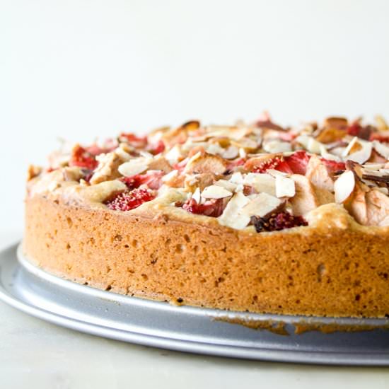 Strawberry Apple Cake