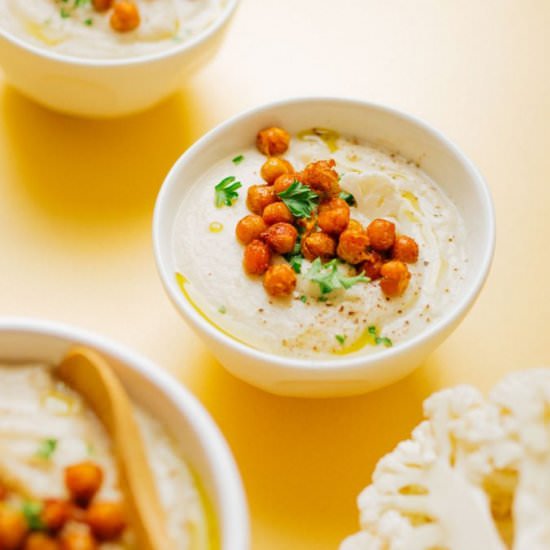 Slow Cooker Cauliflower Soup