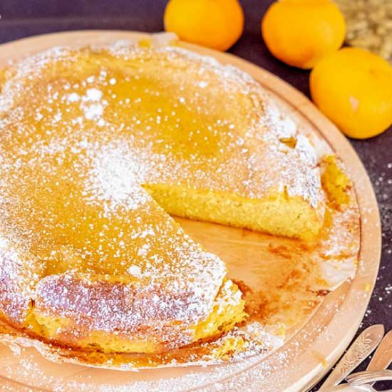 Gluten-Free Mandarin Pudding Cake