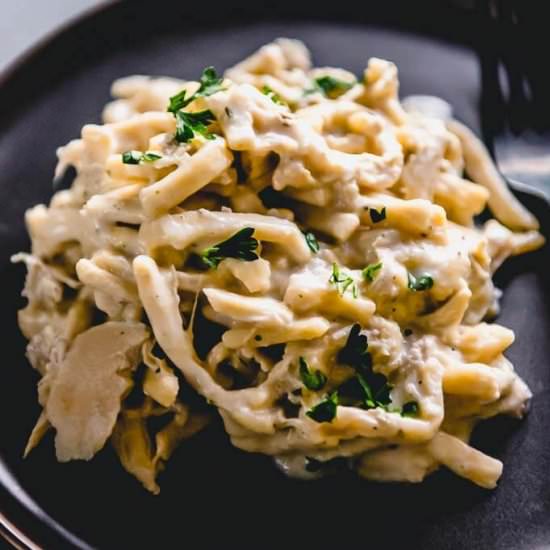 Slow Cooker Chicken and Noodles