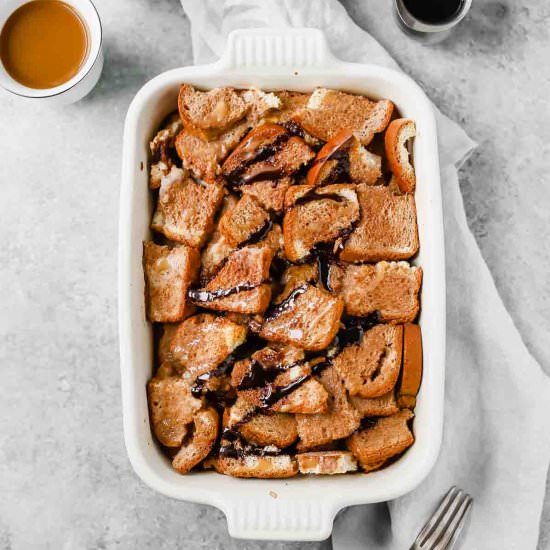 Chocolate French Toast Casserole
