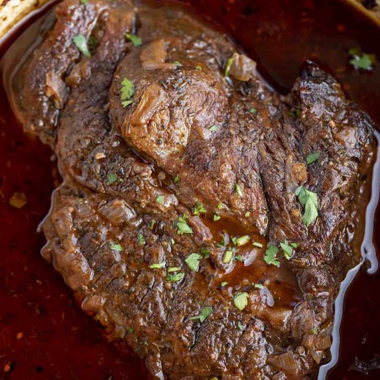 Red Wine Pot Roast