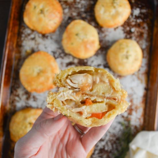 Chicken and Vegetable Hand Pies