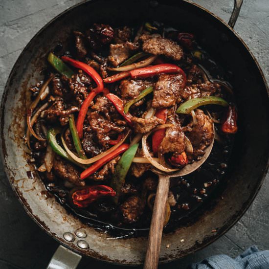 Real-Deal Szechuan Beef Stir Fry