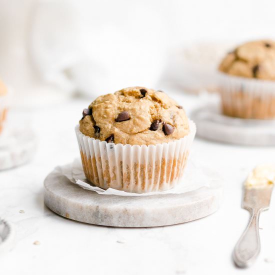 Banana Chocolate Chip Muffins