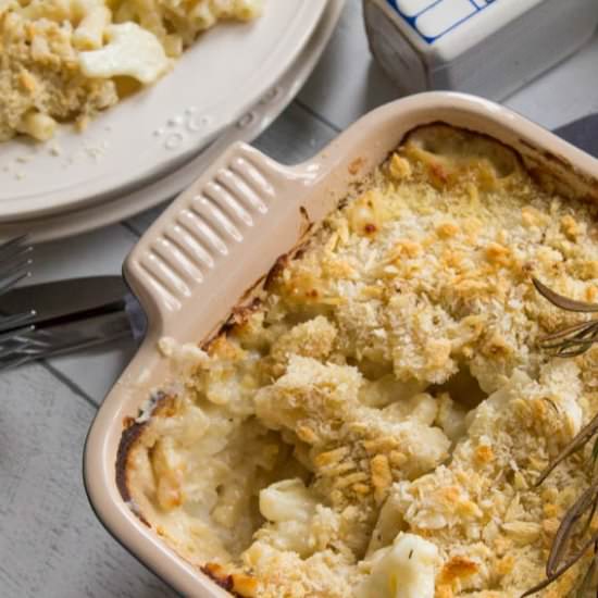 Three Cheese Cauliflower Macaroni
