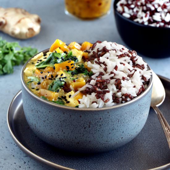 Mango Chutney Tofu Curry