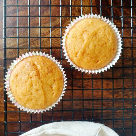 eggless vanilla cupcakes