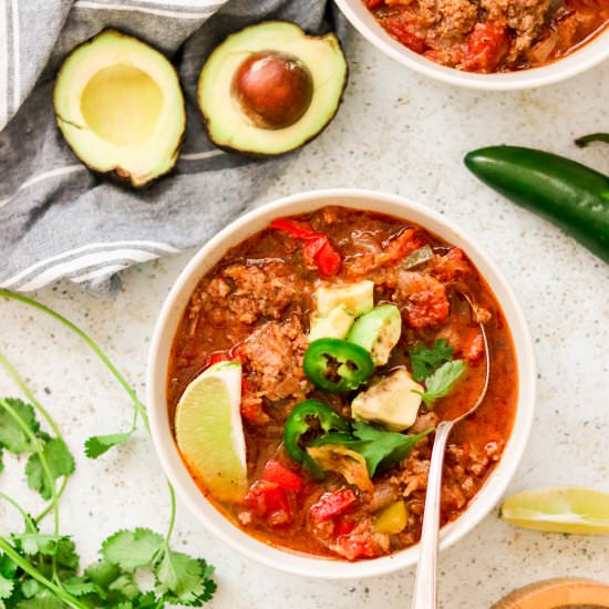 Instant Pot Whole30 Chili