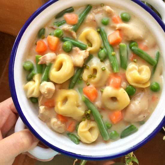 Chicken Tortellini Stew