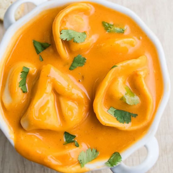 Creamy Tortellini Soup