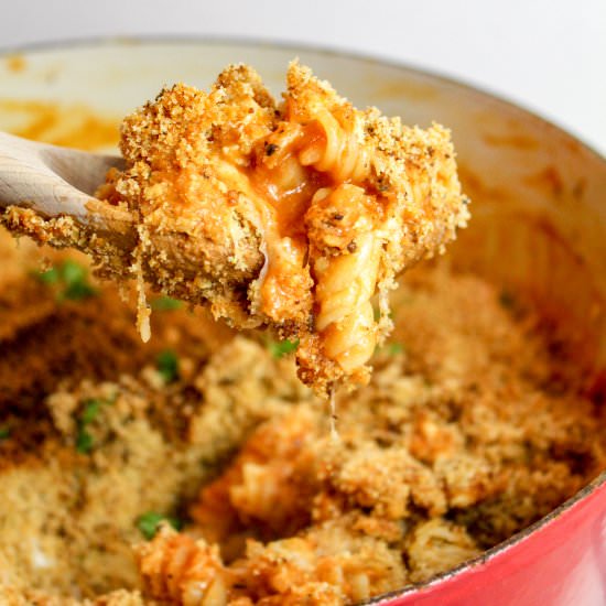 One Pot Chicken Parmesan Pasta