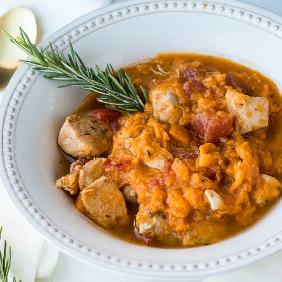 Instant Pot Chicken & Sweet Potato