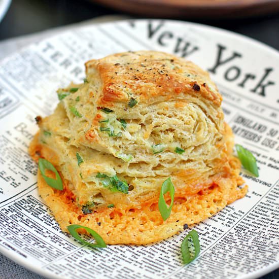Cheddar and Green Onion Biscuits