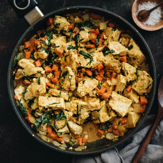 Curry Tofu Scramble