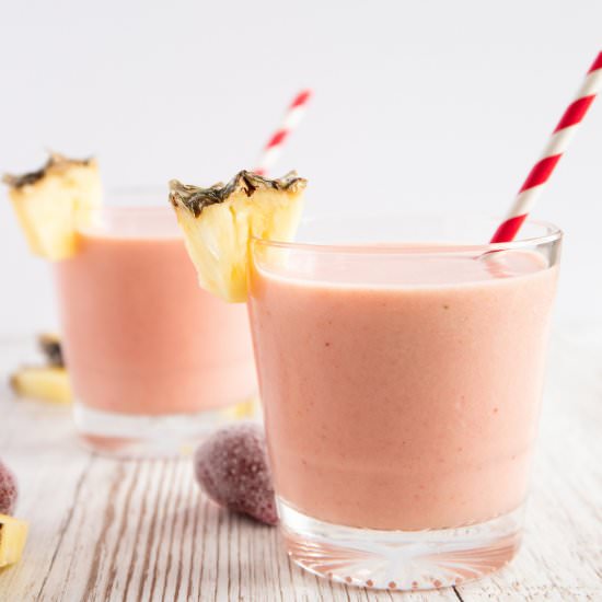 Pineapple Strawberry Smoothie
