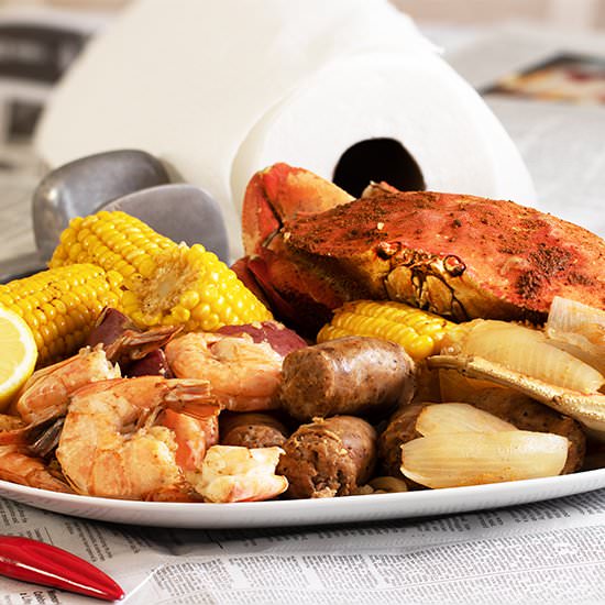 Crab Shrimp & Sausage Boil