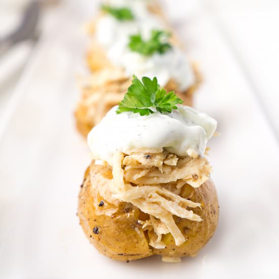 Stuffed Chicken Gyros Taters