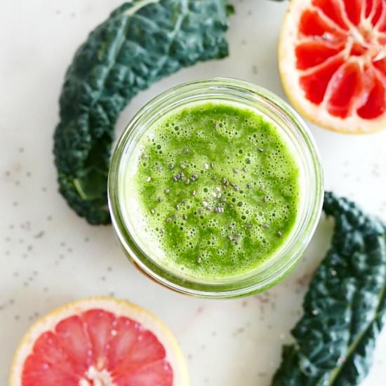 Green Grapefruit Smoothie