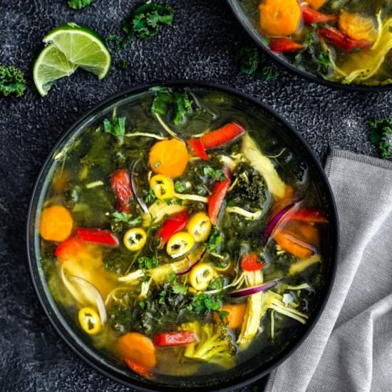 Easy Instant Pot Detox Soup
