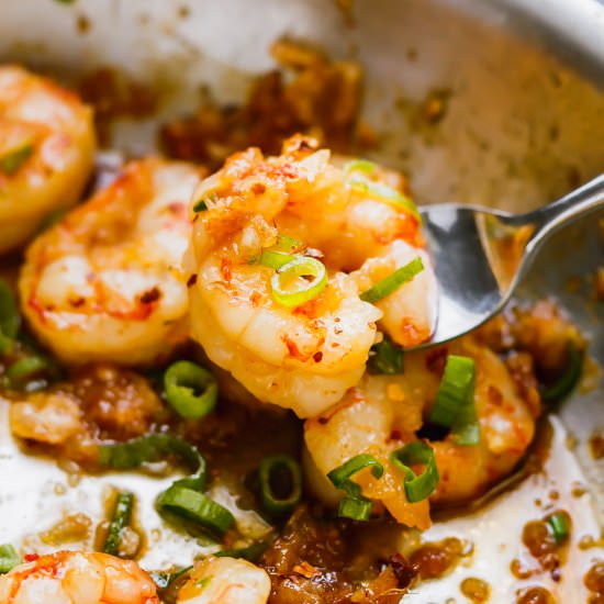 10-minute Honey Garlic Shrimp