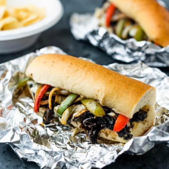 Portobello Philly Cheesesteak