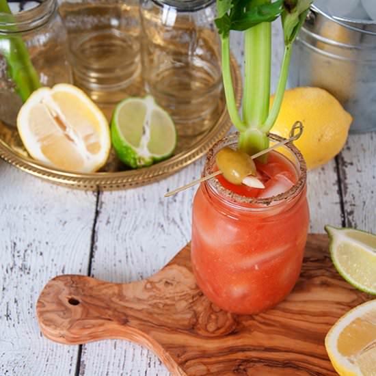 Bloody Caesar Cocktail
