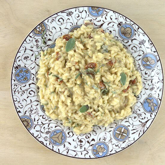 Gorgonzola Risotto Sundried Tomato