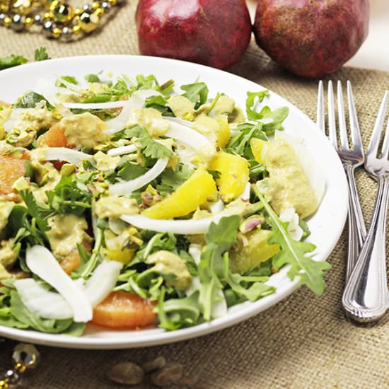 Arugula Orange Fennel Salad