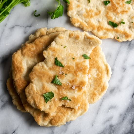 Buttery Keto Flatbread