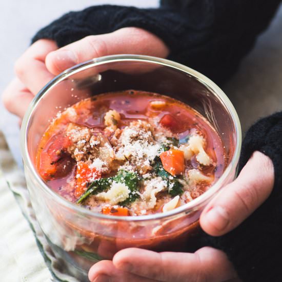 Italian Sausage and Bean Soup