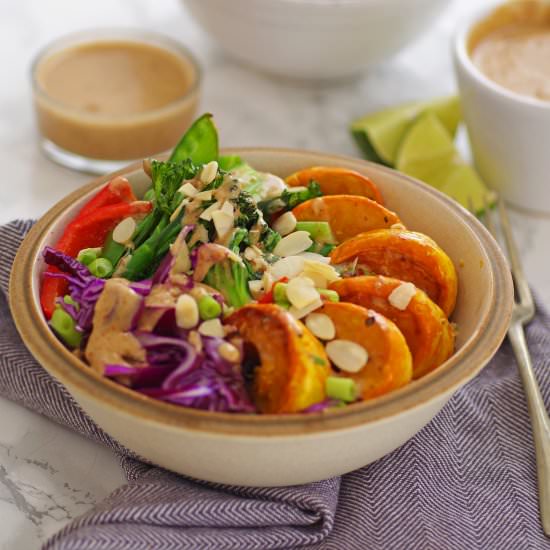 Almond Satay Nourish Bowls
