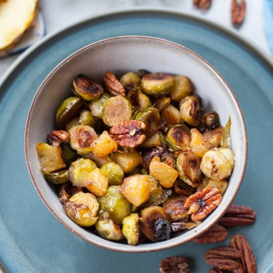 Roasted brussel sprouts