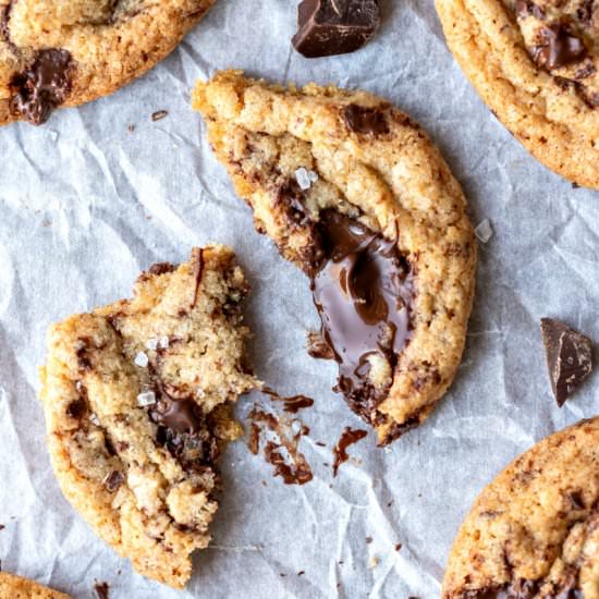 Whole Wheat Chocolate Chip Cookies