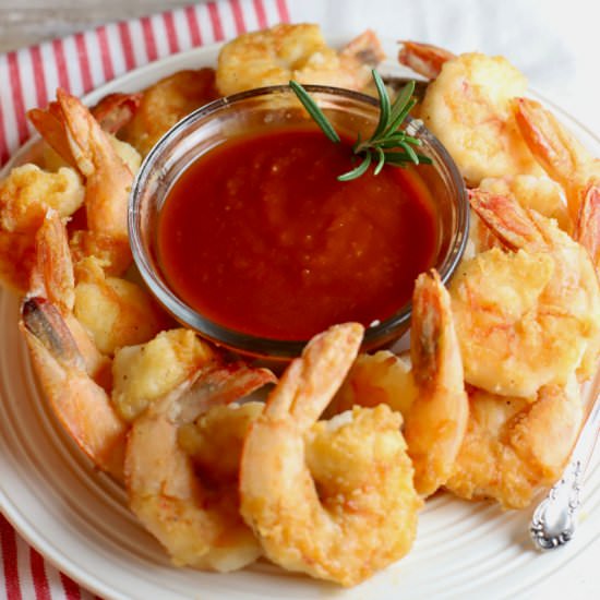 Easy Crispy Pan-Fried Shrimp