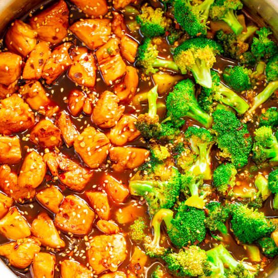 Skinny 15-Minute Sesame Chicken