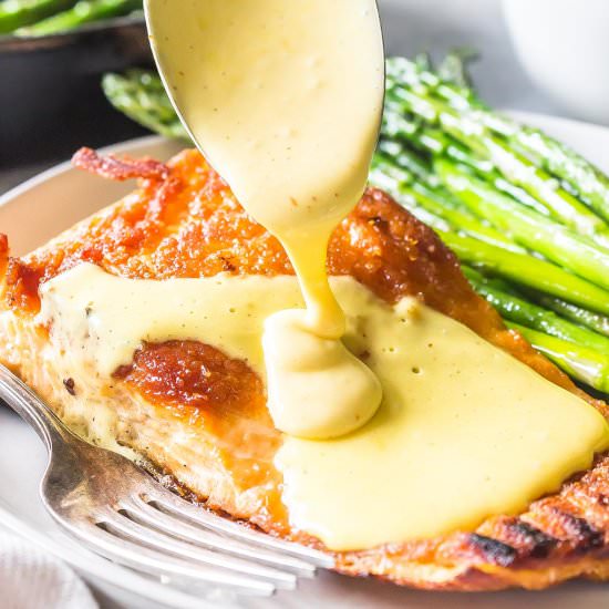 Salmon, Asparagus & Hollandaise
