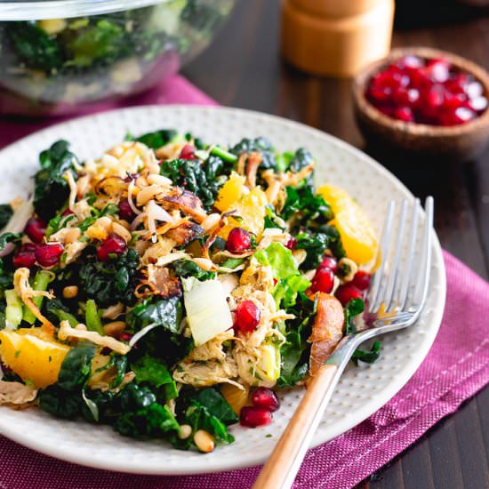 Crispy Chicken Citrus Salad