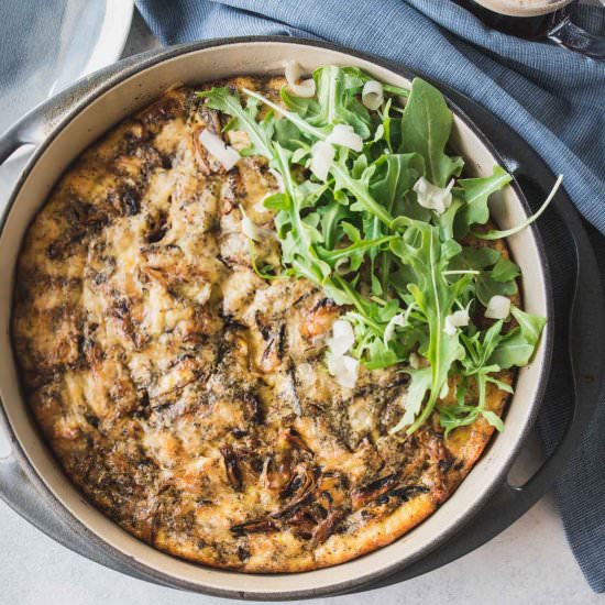 Caramelized Onion Frittata