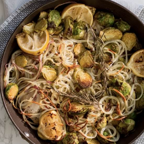 Skillet Lemon Rosemary Chicken
