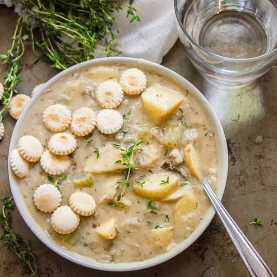 Vegan Clam Chowder