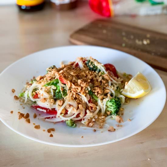 15-minute Vegetarian Pad Thai