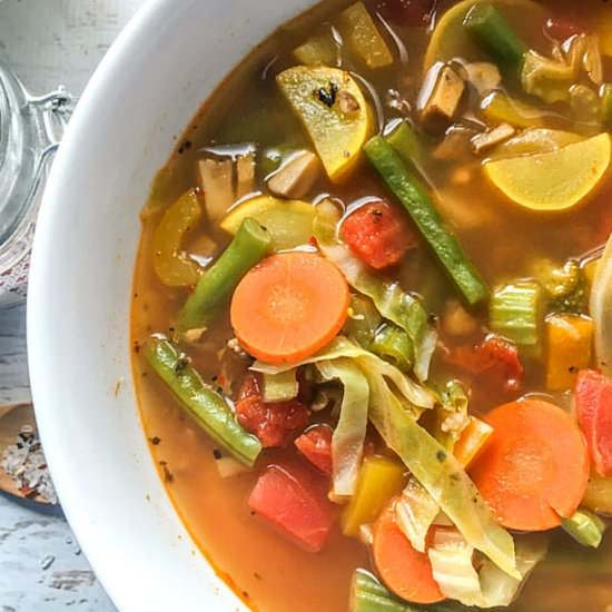 Low Carb Veggie Soup