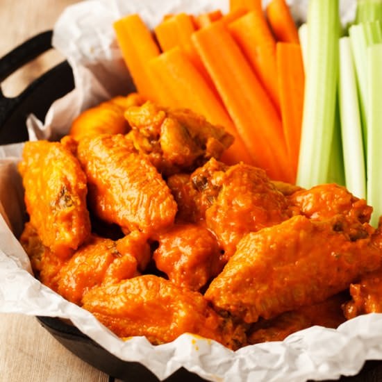 Baked Buffalo Wings