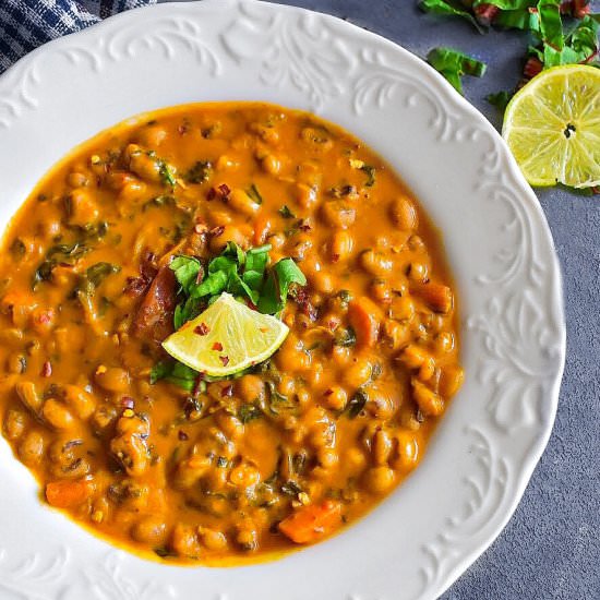 Instant Pot Black Eyed Peas Curry