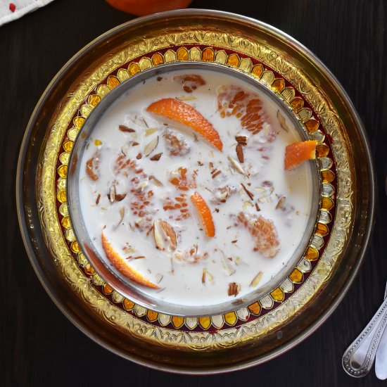 Kheer Komola / Orange Kheer